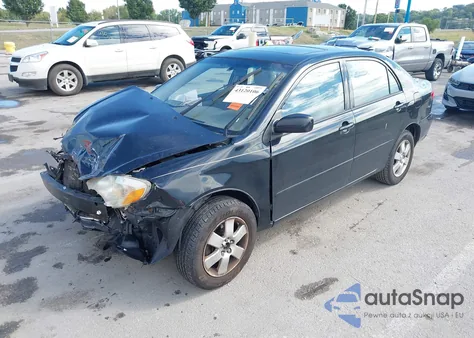 2004 Toyota Corolla Le из США, поврежденный, VIN 1NXBR38E14Z303346